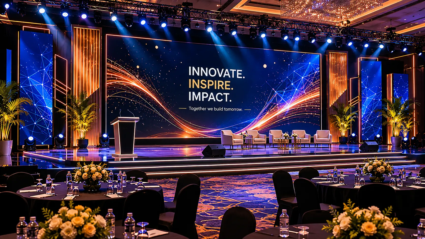 Corporate Stage Setup