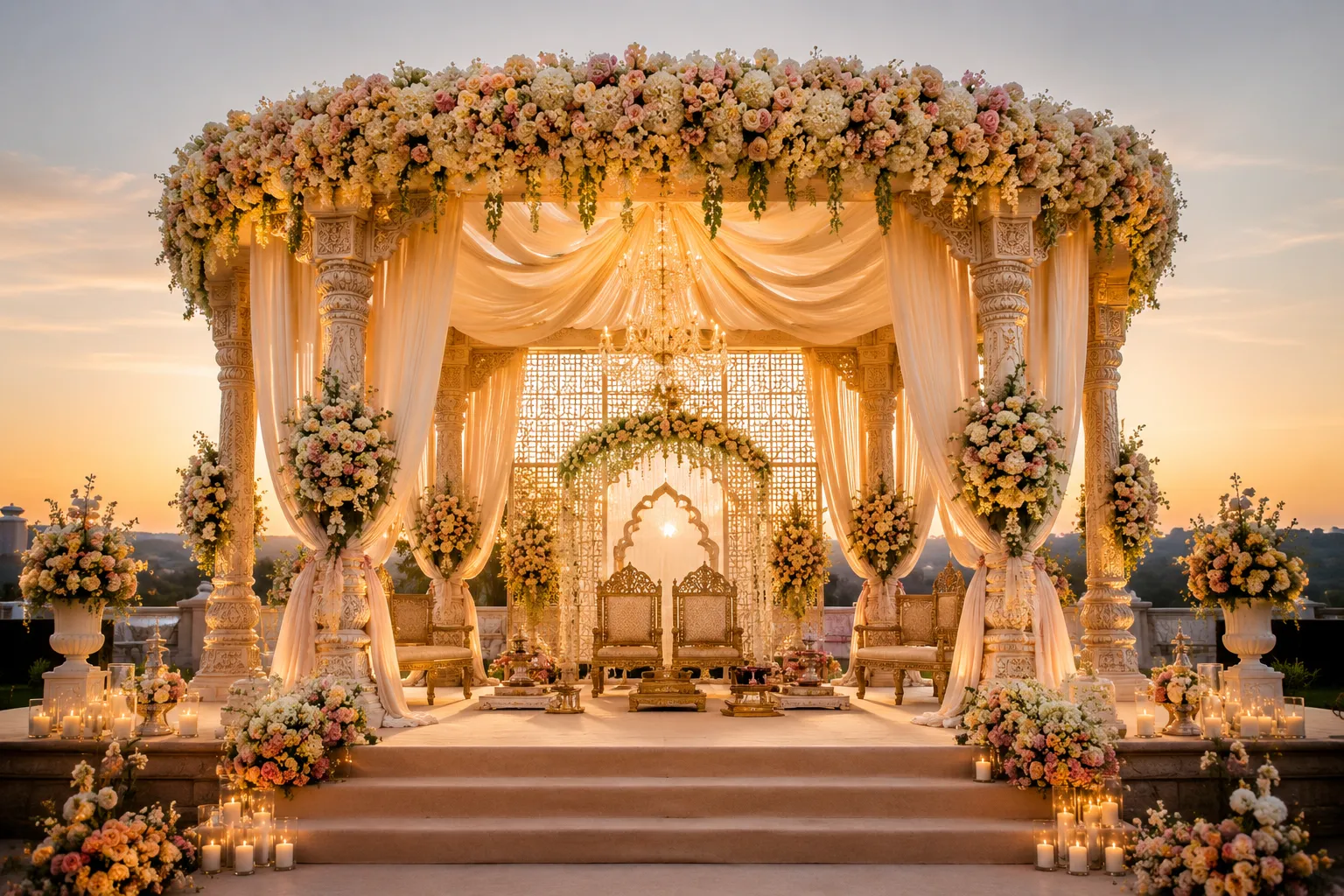 Wedding Mandap Setup